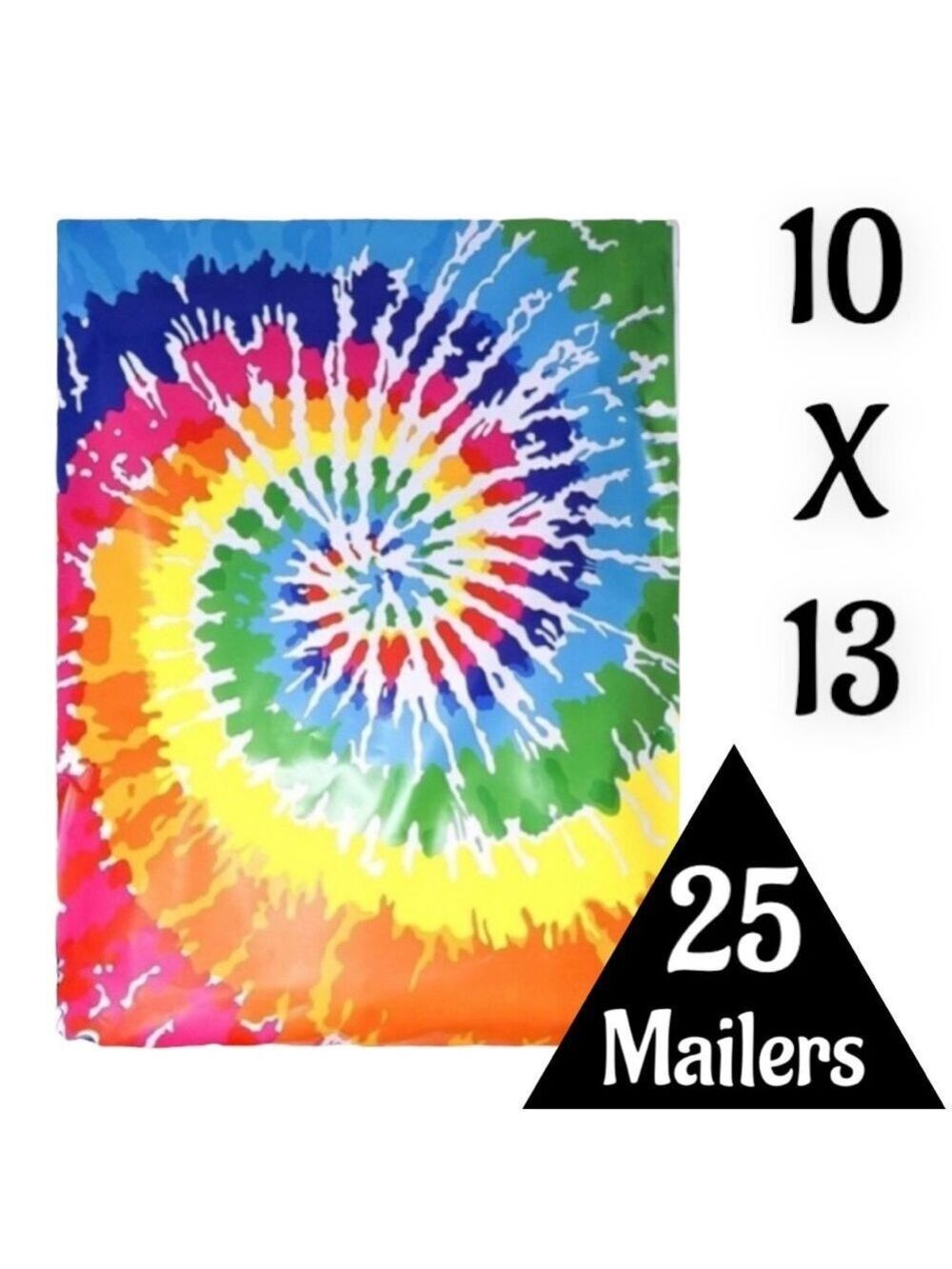 25 10X13 Poly Mailers Tye Dye Shipping Envelopes PRICE IS FIRM - Picture 9 of 15